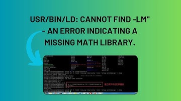 How to Fix -lm Library Not Found in GCC