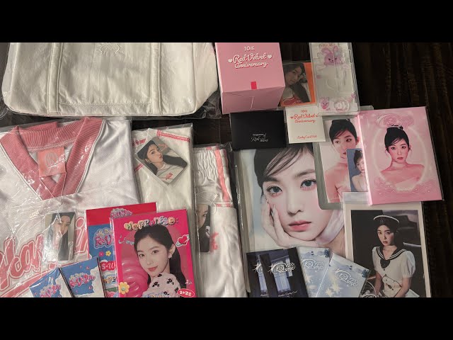Unboxing] Red Velvet ⟡ Cosmic ♡ 10th Anniversary ⟡ HAPPINESS