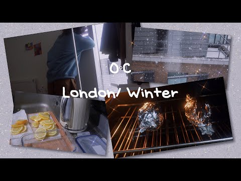 伦敦下雪啦｜烤地瓜