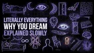 Literally Everything About Why You Dream Explained Slowly (For Sleep)