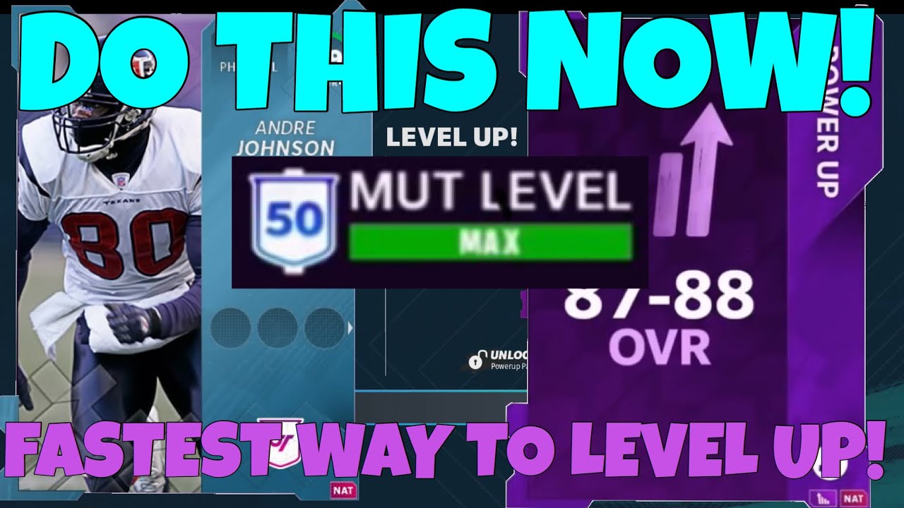 FASTEST WAY TO LEVEL UP IN MADDEN 21! REACH MAX LEVEL IN 2-3 HOURS! | madden 20 ultimate team