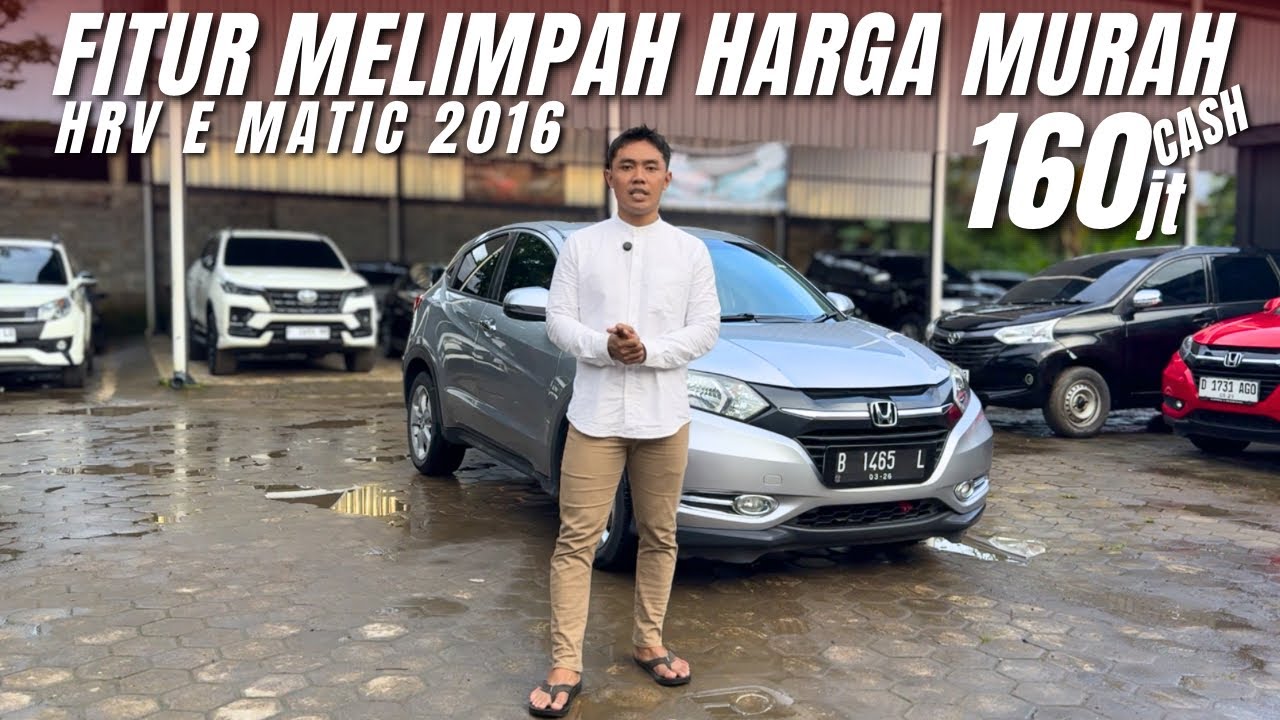 160 juta‼️ HRV E 2016 MATIC || REVIEW FOR SALE || JUAL BELI MOBIL MURAH || GARASI NAP
