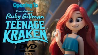 Opening To Ruby Gillman, Teenage Kraken 2023 DVD.