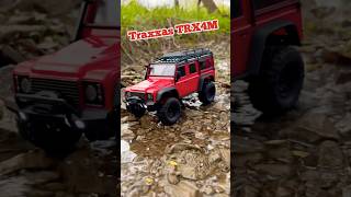 Traxxas 1/18 TRX4m Land Rover Defender #rc #rccar #rctruck  #traxxas #relaxing #4x4