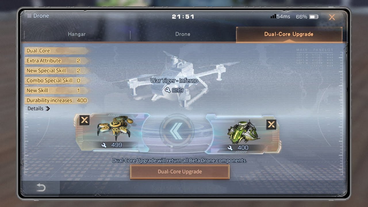 LIFEAFTER CURIOSITY DUAL CORE DRONE, ALPHA DRONE + BETA DRONE = OMEGA DRONE