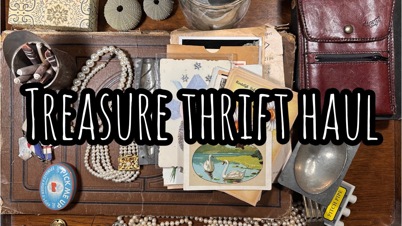 Treasure Thrift Haul | Unique Finds from My Favorite Thrift Shop 