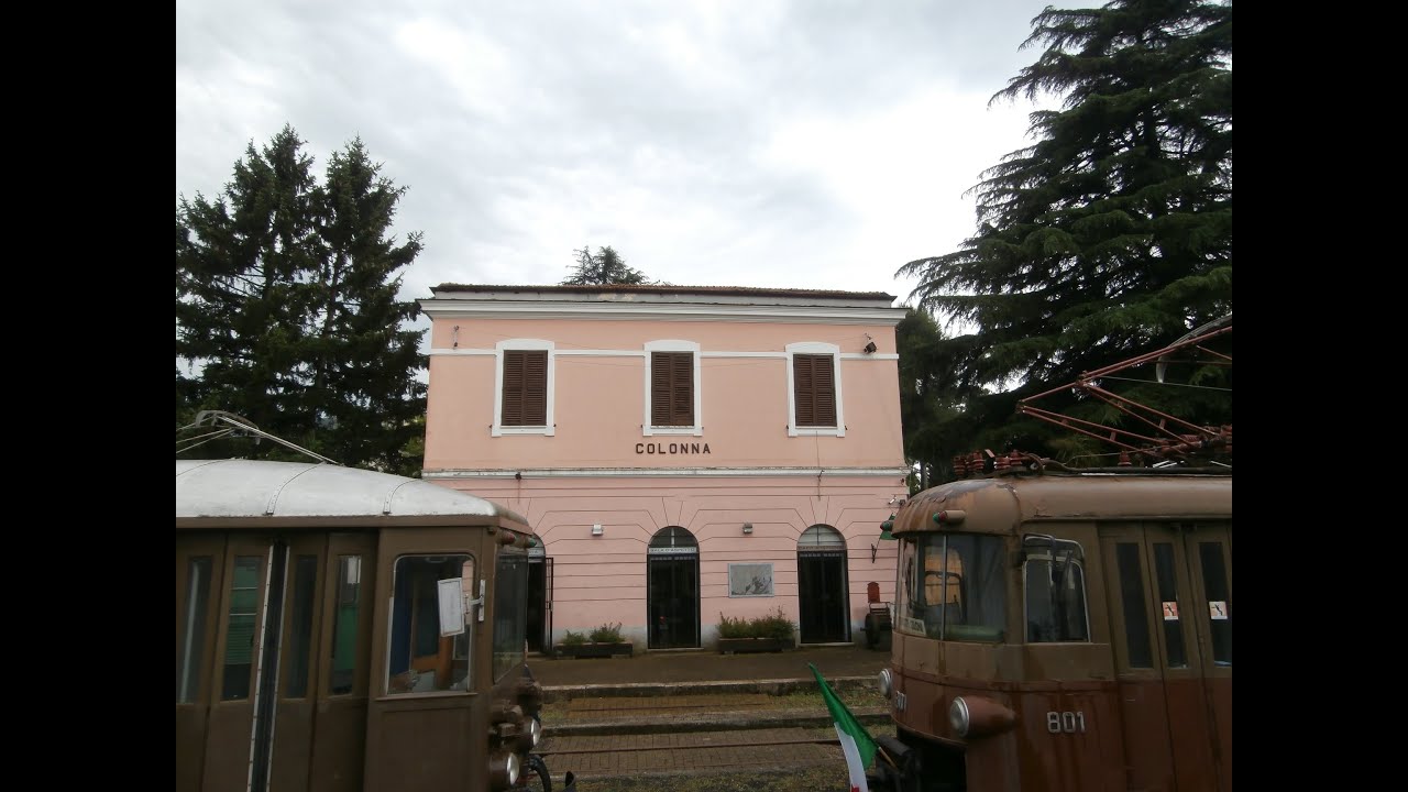 Visita al Museo Ferroviario di Colonna (Roma)