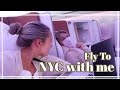 FLY TO NYC WITH ME & Unboxing My New Handbag! // Fashion Mumblr Vlogs AD