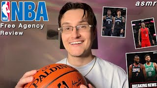 ASMR | 2026 NBA Free Agency Reactions & Review 🏀 (NEW trades and signings)
