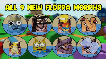 UPDATE - How To Find ALL 9 NEW FLOPPA MORPHS in Find The Floppa Morphs
