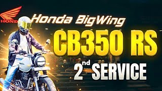Honda CB 350 RS 2nd service experience | Cb350 RS service cost | Problems Fixed