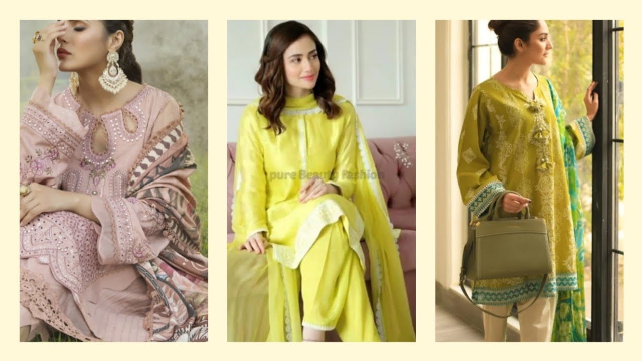 Latest Eid Dresses Ideas For Girls 2023 New Collection YouTube