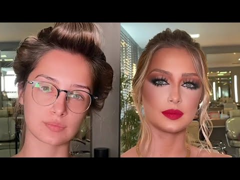 ميكب بروج أحمر Beautiful Red Lipstick