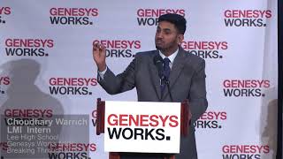 Genesys Works NCR Breaking Through Ceremony 2017 - Choudhary Warrich