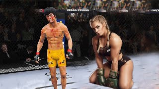 Bruce Lee Vs Daysi Ford Ea Sports Ufc 4 Wwe Mma