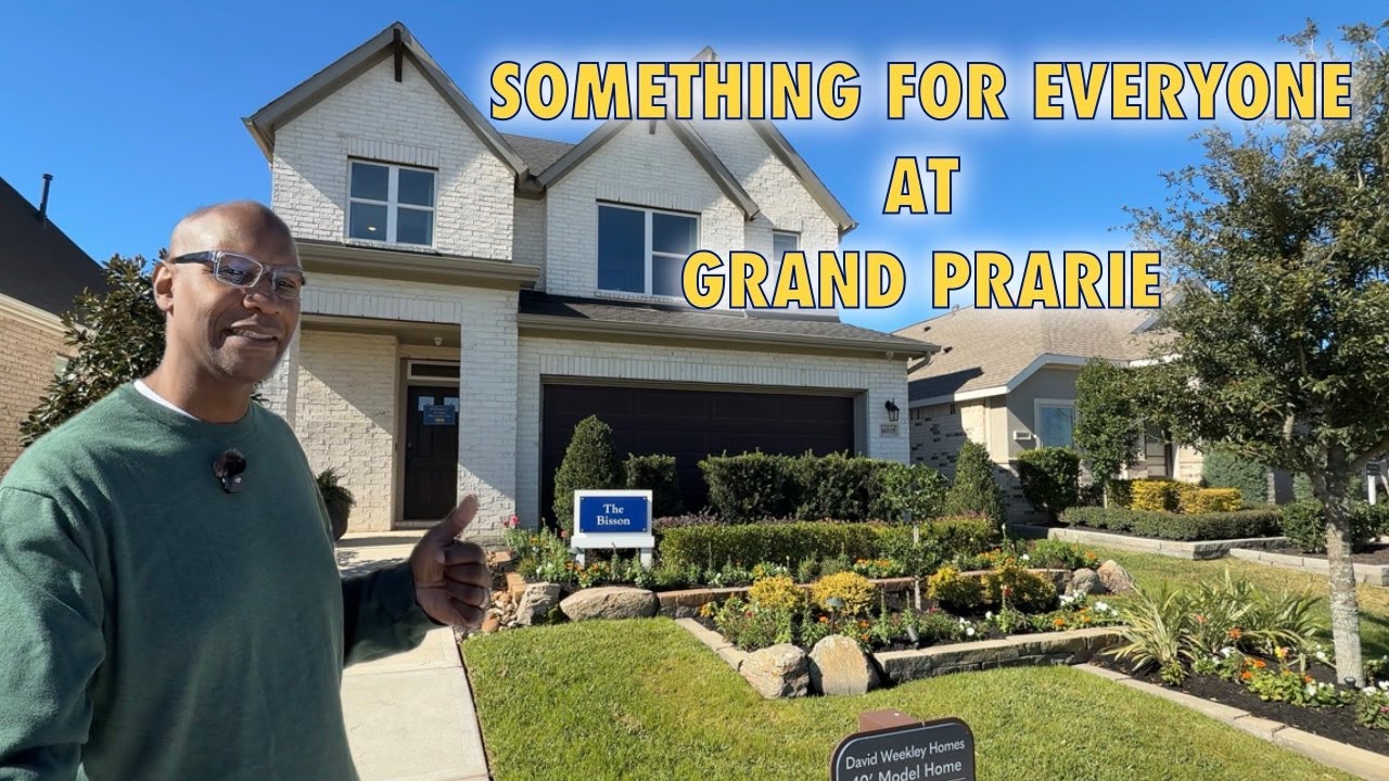Grand Prairie Hockley TX Model Home Tour | New Homes from the $250s to $700K