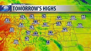 Chilly night, near record lows