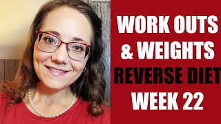 Workouts and WEIGH-INS week 22 of my Reverse DIET After losing 207 lbs #ketotransformation screenshot 3