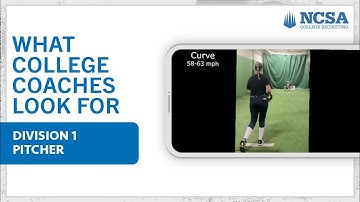 What it takes to be a D1 softball pitcher?