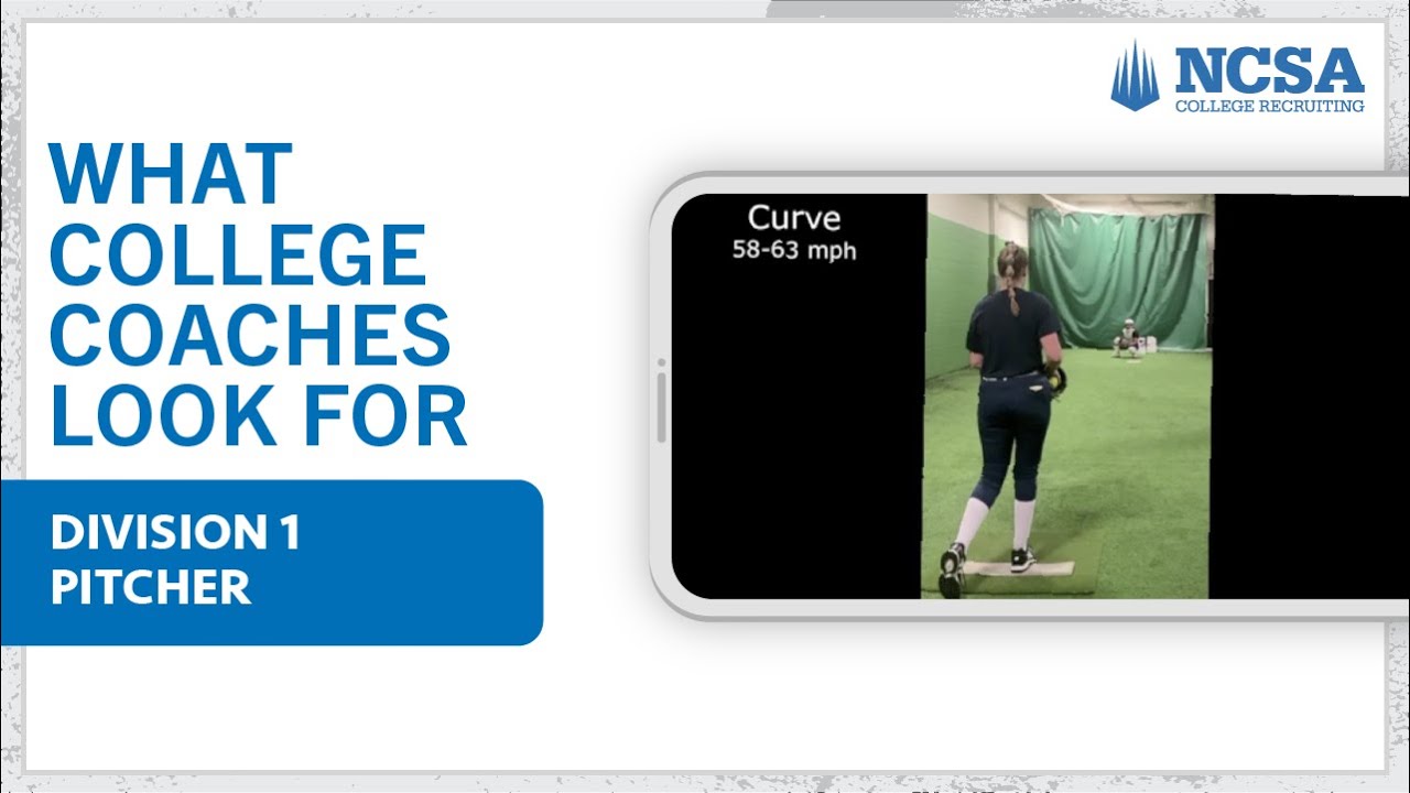 What It Takes To Be A D1 Softball Pitcher YouTube What It Takes To Be A D1 Softball Pitcher YouTube