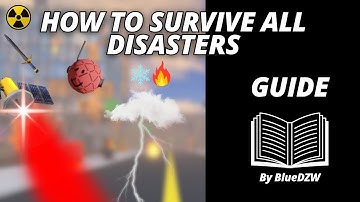 HOW TO SURVIVE ALL DISASTERS ON SEWH