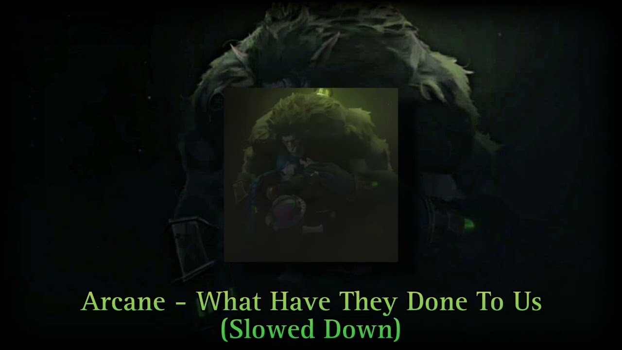 Arcane - What Have They Done To Us (Slowed Down)