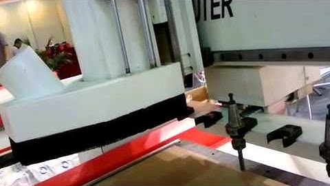 atc cnc router working video