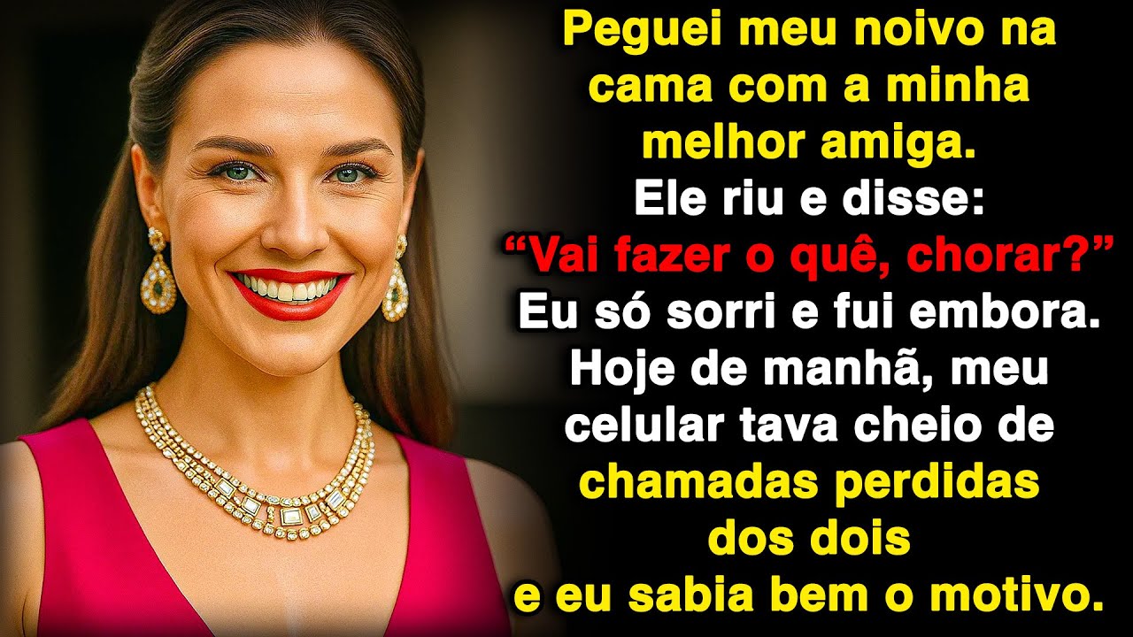 Peguei meu noivo na cama com minha melhor amiga. Ele riu, eu fiquei em silêncio e fui embora.