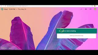 How to Set Up Video Meeting on Google Meet and share in Canvas LMS