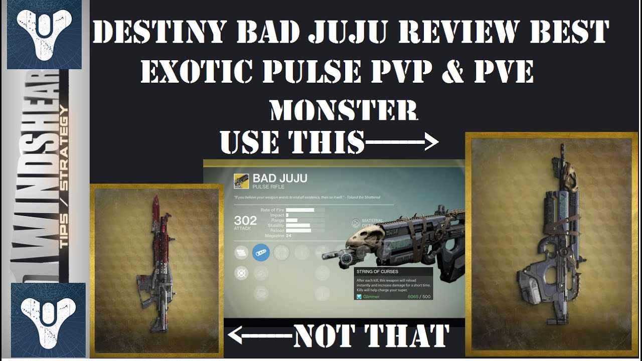 Destiny Bad JuJu Review Best Exotic Pulse