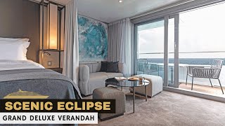 Celebrity Scenic Eclipse | Grand Deluxe Veranda Suite Walkthrough Tour & Review 4K | Scenic Luxury Cruises Wealth