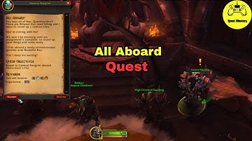 All Aboard Quest WoW MOP