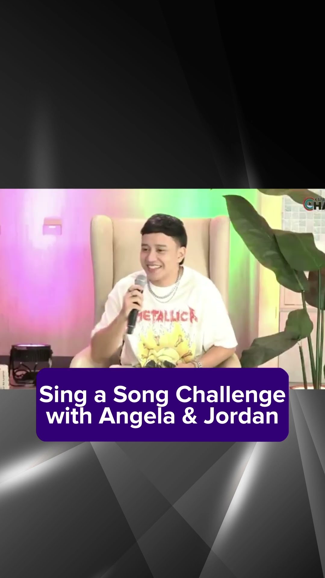 Sing A Song Challenge with Angela and Jordan | Kapamilya Shorts