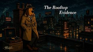 The Rooftop Evidence — JAZZ NOIR Under City Stars | 2h