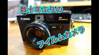 CANON A35 DATELUX キャノン ナイター　フィルムカメラ　＃168