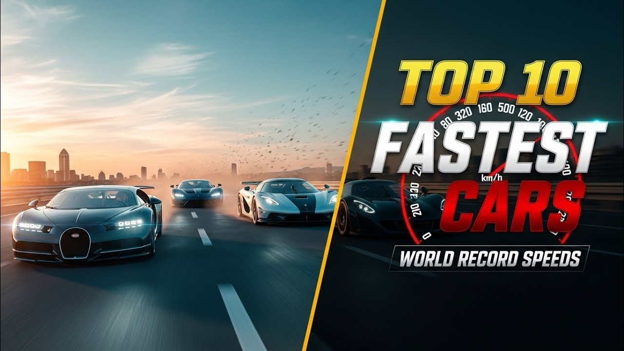 Top 10 Fastest Cars in the World 2026 | Insane Speed & Luxury Revealed!