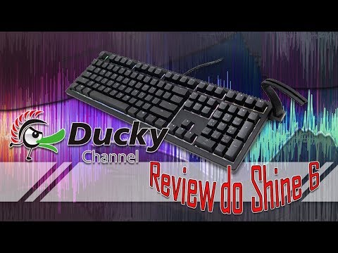 Review Ducky Shine 6, um teclado com Mouse Bungee