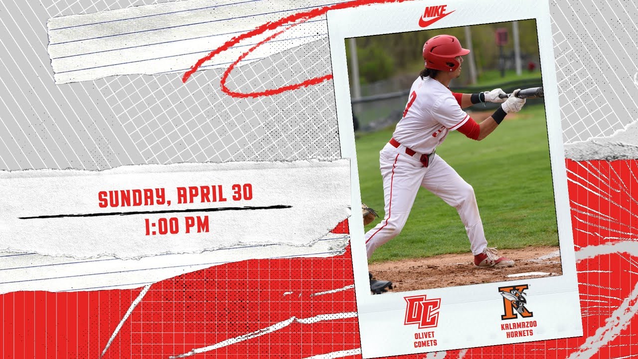 NCAA Division III Baseball Kalamazoo College at Olivet College YouTube