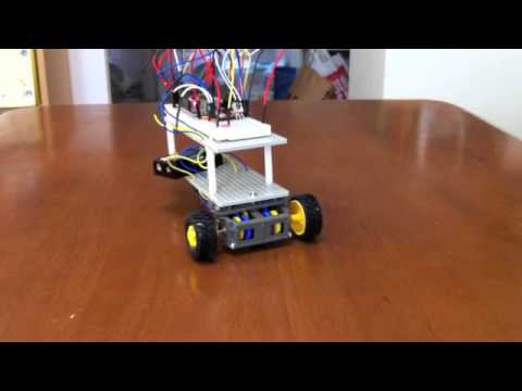 Arduino RC car controlled by IR