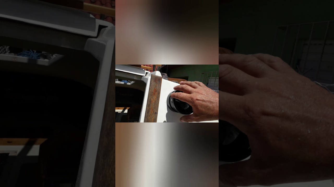 ⁣#13 Instalação da busula e tomada do cabo 110 volts