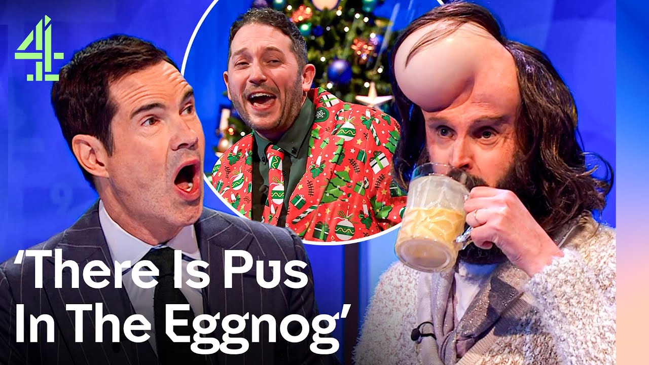 NEW: Jimmy Breaks The Set & Joe Wilkinson’s Eggnog | 8 Out of 10 Cats Does Countdown | Channel 4