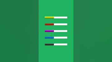 Loading colour bar green screen #humloart