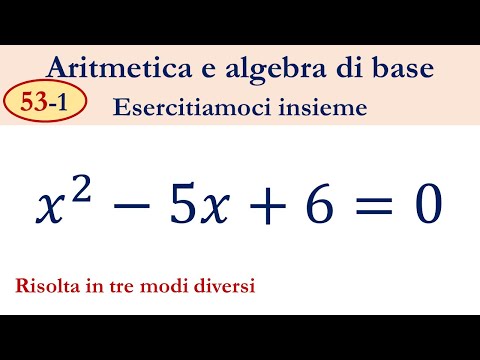 Video: È più facile ottenere AC nelle basi o in matematica superiore?