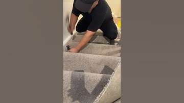 carpet installation for steps #carpet #tips #howto #steps