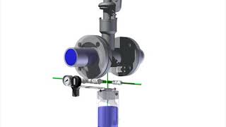 Closed Loop Sampling System DPT In Line  Continuous Needle Purge Configuration  H2