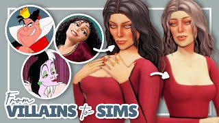 I Turned VILLAINS Into Sims!!!  | Sims 4 Create-a-sim Challenge