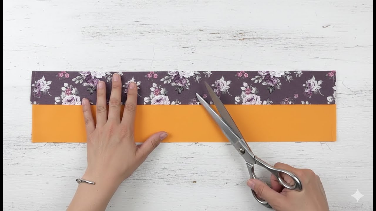 Подарок за 10 минут и всего два обрезка ткани | Гениальный швейный трюк!