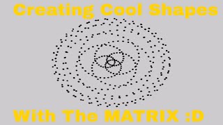 Coding with Processing | Using THE MATRIX To Make A Cool Shape