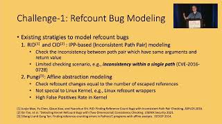 USENIX Security '22 - LinKRID: Vetting Imbalance Reference Counting in Linux kernel with Symbolic...