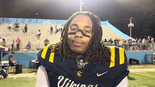 Pittsburgh Central Catholic RB Chrys Black Jr. After 3 TD Game Against Bergen Catholic